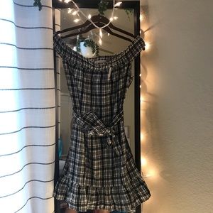Urban outfitters plaid mini dress NWT